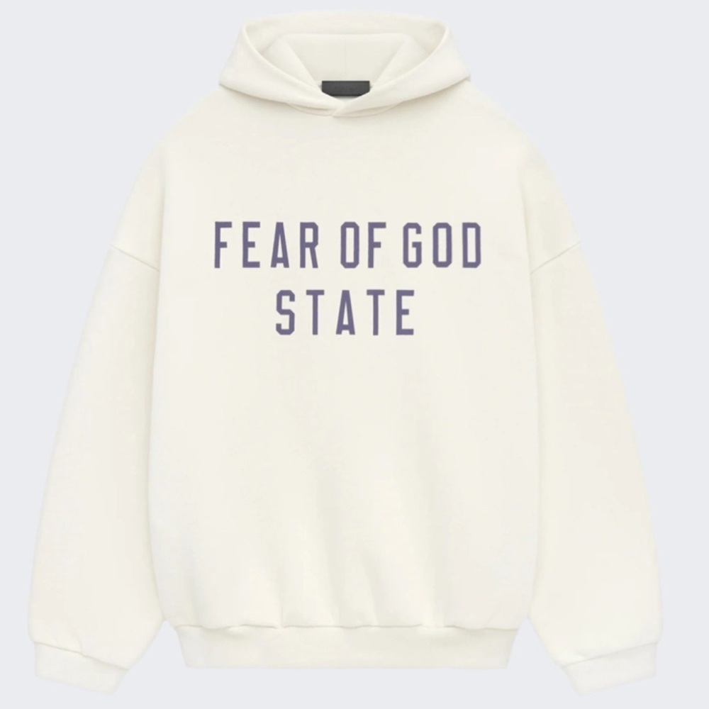 Fear of God State hoodie NWT